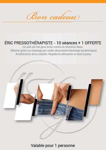 Eric Pressotherapist - cure 10 séances (+1 offerte)